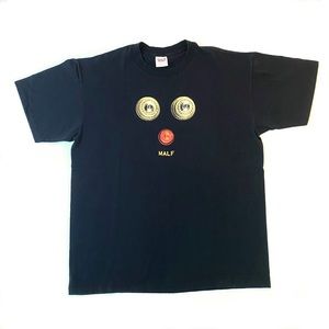 Vintage 1998 The Tragically Hip Phantom Power Tour Black rock band T-shirt shirt